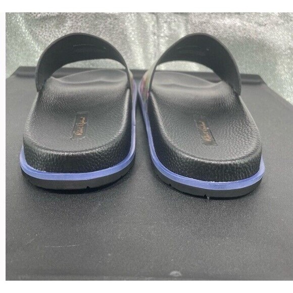 Robert Graham Leather Beachcomber Slide Sandals Skull Graphic Resort Colorful 8 main image 10
